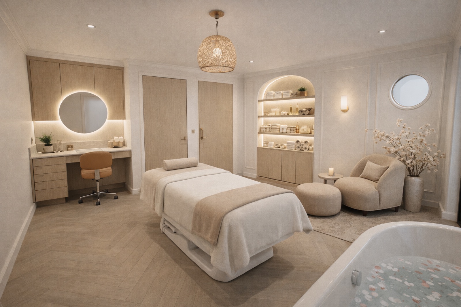 Treetops wellness treatment room